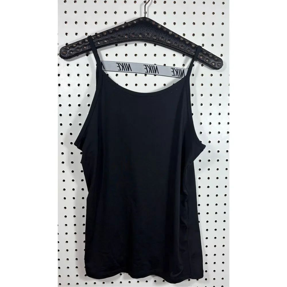 Nike V back nike logo strap tank camisole size M